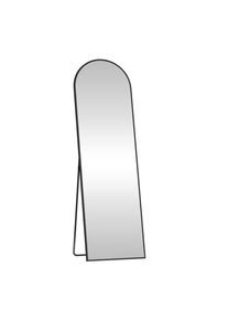 Boxxx Standspiegel, Schwarz, Metall, Glas, formgebogen, 40x150x29 cm, in verschiedenen Gr&ouml;&szlig;en erh&auml;ltlich, Ganzk&ouml;rperspiegel, Spiegel, Ganzk&ouml;rperspiegel