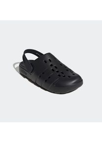 Clog adidas Sportswear "ADILETTE CLOG 2.0", Damen, Gr. 46, schwarz (core schwarz, core schwarz, core schwarz), Synthetik, Schuhe Clog