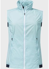 Sch&ouml;ffel Funktionsweste SCH&Ouml;FFEL "Vest Bygstad L", Damen, Gr. 34, blau (8025, blau), Oberstoff : 100% Nylon, ohne Ausschnitt, Westen Funktionsweste