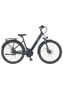 E-Bike Prophete "Geniesser 4.8" Gr. 48, schwarz (grau, schwarz), Elektrofahrr&auml;der, 48cm, 28 Zoll (71,12cm), E-Bike, Pedelec, 10 Jahre Garantie auf den Rahmen, Topseller