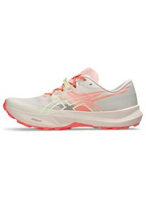 Trailrunningschuh asics "FUJI LITE 7", Damen, Gr. 38, rose dust, sun coral, Synthetik, Schuhe Trailrunningschuh, besonders leicht