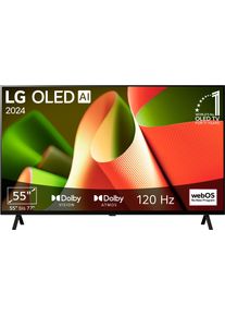 LG OLED-Fernseher "OLED55B42LA", Energieeffizienz: G, schwarz, 55 &Prime;, Fernseher, OLED-Fernseher