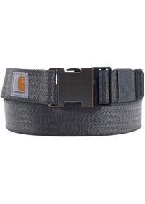 Carhartt Rugged Flex Nylon Webbing, belt , color: Grey , size: L
