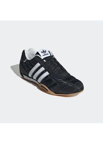 Sneaker adidas originals "ADI RACER LO", Damen, Gr. 45, core schwarz, ftwr wei&szlig;, gum 3, Leder, Synthetik, Textil, Schuhe Sneaker