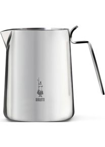 Milchkanne Bialetti "Bricco", silber (edelstahlfarben), 0,5 l, Edelstahl 18/10, Kannen, Milchkanne, Edelstahl 18/10, zum Erw&auml;rmen, Kochen und Aufsch&auml;umen