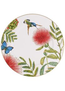 Villeroy & Boch Pizzateller VILLEROY & BOCH "Platzteller Amazonia Anmut &oslash; 30,9 cm bunt", bunt, Speiseteller, Pizzateller