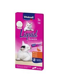 Vitakraft Friandise liquide Chat Canard et &szlig;-glucanes 66x15 g