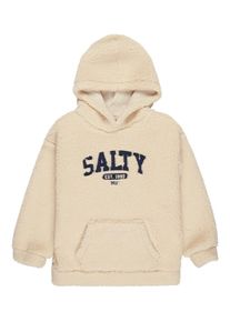Fleecepullover Roxy "Back To", Kinder, Gr. 16(165-172cm), beige (parchment), Obermaterial: 100% Polyester., Sweatshirts Fleecepullover