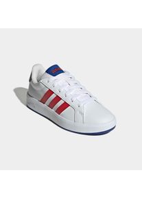 Sneaker adidas Sportswear "GRAND COURT 3.0 KINDER UND TEENS", M&auml;dchen, Gr. 35,5, cloud wei&szlig;, royal blau, better scarlet, Synthetik, Textil, Schuhe Sneaker, f&uuml;r Kinder & Jugendliche