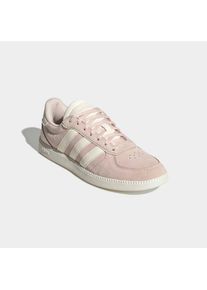 Sneaker adidas Sportswear "BREAKNET SLEEK", Damen, Gr. 42, wonder quartz, sanftes wei&szlig;, wonder quartz, Leder, Synthetik, Schuhe Sneaker
