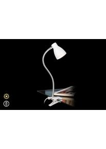 Briloner Leuchten LED Klemmleuchte "Grip", silber (wei&szlig;, neutral), Leuchten, LED Klemmleuchte