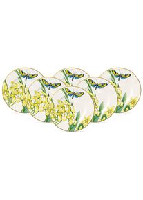 Villeroy & Boch Brotteller VILLEROY & BOCH "Brotteller Amazonia Anmut &oslash; 16 cm 6er Set bunt", bunt, Speiseteller, Brotteller