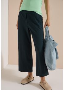 7/8-Hose Cecil, Damen, Gr. XXL (46), L&auml;nge 26, palm breeze gr&uuml;n, Web, Obermaterial: 73% Viskose, 25% Polyester, 2% Elasthan. Futter: 100% Polyester, unifarben, 7/8-L&auml;nge, Hosen 7/8-Hose, Seersucker-Qualit&auml;t, Elastikbund, weites Bein