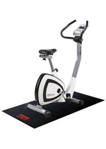 Ergometer "ET1000 (mit/ohne Unterlegmatte)" Gr. 2, wei&szlig;, Motive Fitness by U.N.O., Heimtrainer, mit Unterlegmatte, Ergometer, 120 kg max. Benutzergewicht, Fahrrad, 24 Widerstandsstufen, B:48cm H:126cm L:90cm