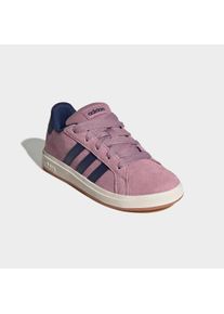 Sneaker adidas Sportswear "GRAND COURT 00S", M&auml;dchen, Gr. 39, magic mauve, night indigo, magic mauve, Leder, Synthetik, Schuhe Sneaker, Design auf den Spuren des adidas Campus 00, f&uuml;r Kinder & Jugendliche