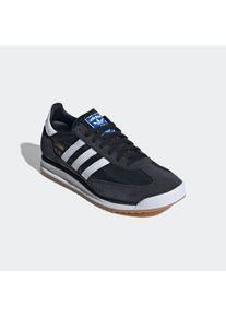 Sneaker adidas originals "SL 72 RS", Herren, Gr. 47, core schwarz, ftwr wei&szlig;, blau, Leder, Textil, Schuhe Sneaker