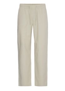 Leinenhose Blend "Leinenhose BHVolker", Herren, Gr. XXL, N-Gr, beige (oyster gray), Obermaterial: 55% Leinen LI. 45% Baumwolle CO., Hosen Leinenhose