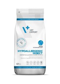 VetExpert Veterinary Diet Hypoallergenic Insect Dog - dry dog food - 12kg