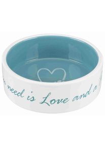 Trixie Pet's Home Ceramic Bowl Blue 0.8L 16cm