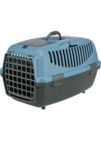 Trixie Transportbox Traveller Capri 2 dunkelgrau/pastellblau