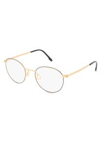 Rodenstock R2662 okulary unisex | Oprawka: Pełnoramkowe, Panto, Złoty