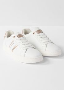Sneaker Tom Tailor con dettagli metallizzati, Bianco, Taglia 36, bonprix
