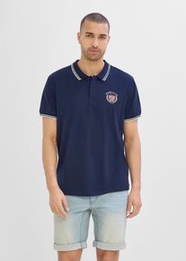 Polo in puro cotone biologico, Blu, Taglia 64/66 (3XL), bonprix