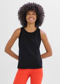 Top per sport ad asciugatura rapida (pacco da 2), Nero, Taglia 42/44 (S), bonprix
