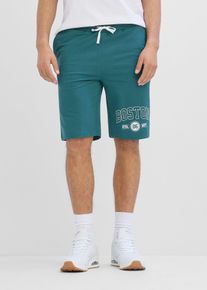 Bermuda in felpa regular fit, Petrolio, Taglia 48/50 (M), bonprix