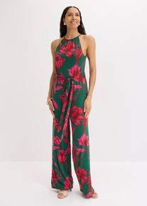 Tuta elegante in morbido jersey di misto viscosa, Verde, Taglia 50/52 (L), bonprix
