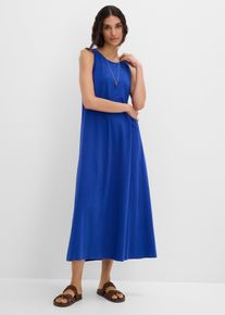 Abito in jersey di puro cotone, Blu, Taglia 54/56 (XL), bonprix