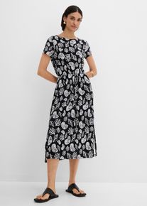 Abito midi, Nero, Taglia 50/52 (L), bonprix