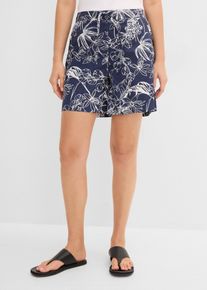 Shorts in puro cotone, Blu, Taglia 54, bonprix