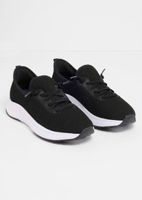 Sneaker comode in materiale morbido, Nero, Taglia 37, bonprix