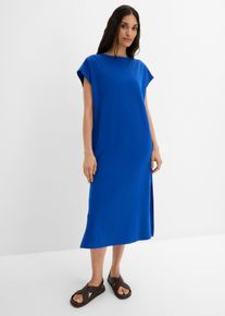Abito in maglina di cotone biologico, Blu, Taglia 46/48 (M), bonprix
