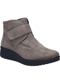 Stiefelette Josef Seibel "Calais 53, taupe", Damen, Gr. 41, grau (taupe), Obermaterial: 100% Textilmaterial TEXMAT., Schuhe Stiefelette
