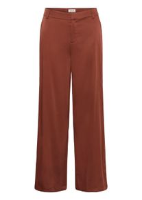 Marlene-Hose Cream "Hose CRThelma", Damen, Gr. 42, L&auml;nge 32, rot (brandy snifter), Obermaterial: 65% Lyocell CLY. 33% Viskose CV. 2% Elasthan EL., Hosen Marlene-Hose