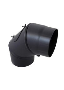 Bertrams ST-Pu Segmentbogen 08SB300RV &Oslash; 300 mm, 3-tlg., drehbar, pulverbeschichtet, schwarz