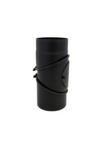 Bertrams ST-Pu Segmentbogen 08SBV-RV-200L &Oslash; 200 mm, 3-tlg, frei verstellbar 0-90&deg;, pulverbeschichtet, schwarz