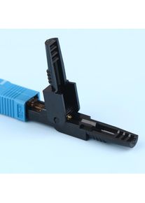 5Pcs FTTH APC Single Mode UPC Fiber Optic Quick Connector FTTH Fiber Optic Fast Connector Fiber Field Assembly Tool