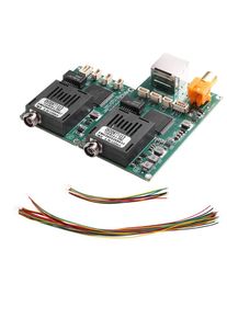 FEDI-100KM TTL Optical Transceiver Video+Network+TTL Optical Transceiver Module Optical Terminal Equipment DC 5.5-26V