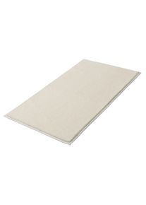 Badematte OTTO HOME "Cali, Badvorleger, Badezimmer Teppich, Duschvorleger", natur, H:10mm, Polyester, Badematten, Badematte, weich, Uni Farben, auch als Teppich erh&auml;ltlich