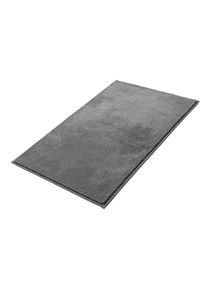 Badematte OTTO HOME "Cali, Badvorleger, Badezimmer Teppich, Duschvorleger", anthrazit, H:10mm, Polyester, Badematten, Badematte, weich, Uni Farben, auch als Teppich erh&auml;ltlich