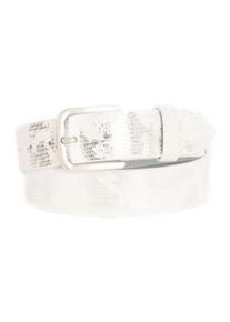 Lederg&uuml;rtel BA98-Cologne "BA98-Cologne Lederg&uuml;rtel", Damen, Gr. 80, silber, Obermaterial: 100% Lammleder LEL., G&uuml;rtel Lederg&uuml;rtel, handgefertigt aus Rindsleder
