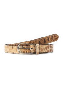 Lederg&uuml;rtel BA98-Cologne "BA98-Cologne G&uuml;rtel", Damen, Gr. 85, beige, Obermaterial: 100% Lammleder LEL., G&uuml;rtel Lederg&uuml;rtel, handgefertigt