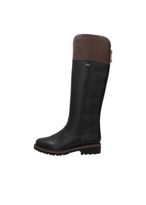 Stiefel Remonte, Damen, Gr. 45, Normalschaft, braun (schwarz, braun), Leder, Lederimitat, Schuhe Stiefel, mit Tex-Ausstattung
