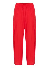 Stoffhose Cream "Hose CRALLIE", Damen, Gr. 38, N-Gr, rot (flame scarlet), Obermaterial: 100% Viskose CV., Hosen Stoffhose