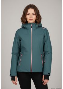 Winterjacke CMP, Damen, Gr. 34, trek gr&uuml;n, Obermaterial: 100% Polyester. Futter: 100% Polyester. Wattierung: 100% Polyester, Jacken Winterjacke, mit Polyester-Wattierung, f&uuml;r Erwachsene, sportlicher Stil