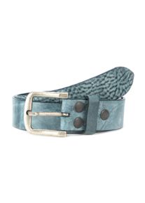 Lederg&uuml;rtel BA98-Cologne "BA98-Cologne Wechselg&uuml;rtel", Damen, Gr. 105, blau (jeans), Obermaterial: 100% Lammleder LEL., uni, G&uuml;rtel Lederg&uuml;rtel, aus weichem Leder mit austauschbarer Schlie&szlig;e