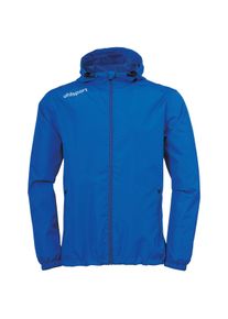 Regen- und Matschjacke Uhlsport "Regenjacke ESSENTIAL Kids", Jungen, Gr. 116, blau (azurblau, wei&szlig;), Obermaterial: 100% Polyester PES., Jacken Regen- und Matschjacke